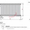 Радиатор Zehnder Charleston Completto CH 2050/20 V001 ½ RAL 9016