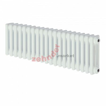 Радиатор Zehnder Charleston 3037/20 1270 3/4 RAL 9016 боковое подключение