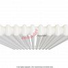 Вертикальный радиатор Zehnder Charleston Completto 2180/12 V001 1/2 RAL 9016 нижнее подключение
