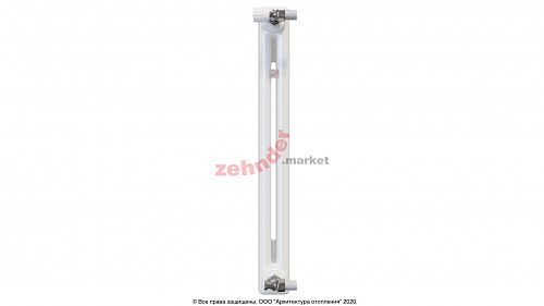 Радиатор Zehnder Charleston 2056/08 1270 3/4 RAL 9016 боковое подключение