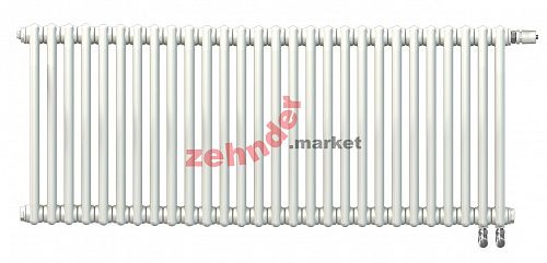 Радиатор Zehnder Charleston Completto 2050/28 V001 1/2 RAL 9016 нижнее подключение (с кронштейнами CVD1+BH)