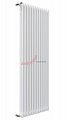 Вертикальный радиатор Zehnder Charleston 2200/12 1270 1/2 RAL 9016 боковое подключение (с кронштейнами SMB2T)