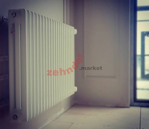 Радиатор Zehnder Charleston 3057/08 1270 3/4 RAL 9016 боковое подключение