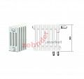 Радиатор Zehnder Charleston Completto CH 4030/51 V001 ½ RAL 9016