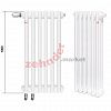 Радиатор Zehnder Charleston Completto CH 3100/04 V001 ½ RAL 9016