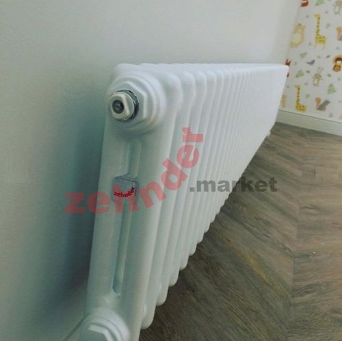 Радиатор Zehnder Charleston Completto 2030/28 V001 1/2 RAL 9016 нижнее подключение