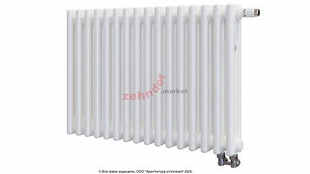 Радиатор Zehnder Charleston Completto CH 3050/16 V001 ½ RAL 9016