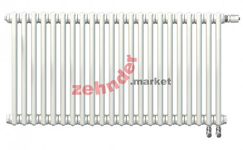 Радиатор Zehnder Charleston Completto 2050/22 V001 1/2 RAL 9016 нижнее подключение (с кронштейнами CVD1+BH)