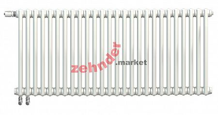 Радиатор Zehnder Charleston Completto 2056/26 V001 1/2 RAL 9016 нижнее подключение