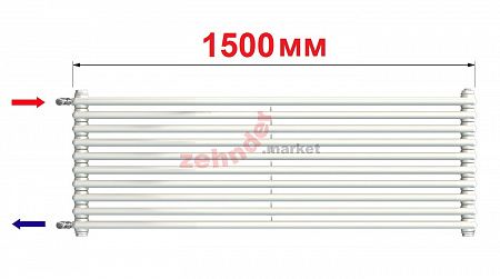 Радиатор Zehnder Charleston Turned T3150/10 N1280 RAL 9016