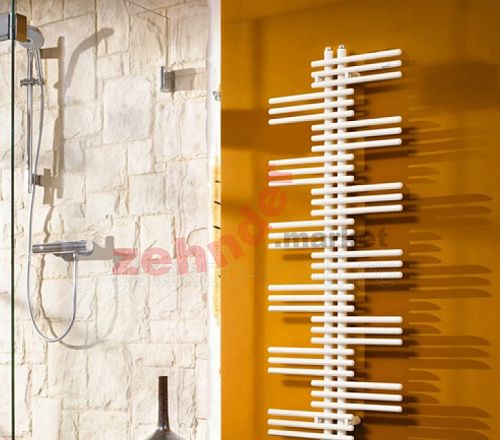 Электрический полотенцесушитель Zehnder Yucca YSDE-180-060/ZD RAL 9016 белый