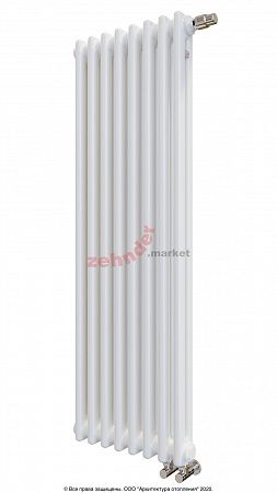 Радиатор Zehnder Charleston Completto 2110/08 V001 1/2 RAL 9016 нижнее подключение