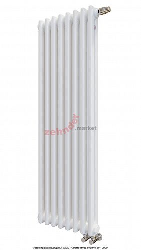 Радиатор Zehnder Charleston Completto 2110/08 V001 1/2 RAL 9016 нижнее подключение