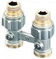 1015883 Oventrop &quot;Multiflex F&quot; запорно-присоединительный узел 1/2&quot; НР x 3/4&quot; НР, прямой