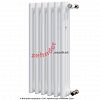 Радиатор Zehnder Charleston CH 3050/06 1270 1/2 RAL 9016 боковое подключение (с кронштейнами CVD1+BH)