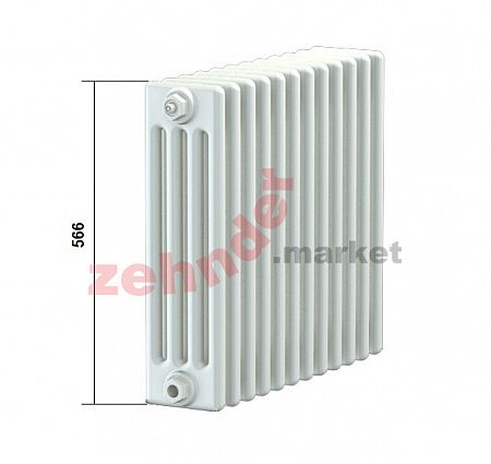 Радиатор Zehnder Charleston CH 4057/39 1270 ¾ RAL 9016