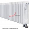 Радиатор Zehnder Charleston Completto 3030/30 V001 1/2 RAL 9016 нижнее подключение (с кронштейнами CVD1+BH)