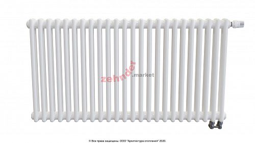 Радиатор Zehnder Charleston Completto CH 2056/24 V001 ½ RAL 9016