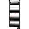 Электрический полотенцесушитель Zehnder Aura PBEBZ-120-50/MQ RAL 9005 matt/патрон Musa RAL 9005 matt