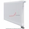 Радиатор Zehnder Charleston Completto CH 2056/24 V001 ½ RAL 9016
