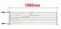 Радиатор Zehnder Charleston Turned T3150/8 N1280 RAL 9016