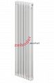 Вертикальный радиатор Zehnder Charleston 3180/10 1270 1/2 RAL 9016 боковое подключение (с кронштейнами CVD1+BH)