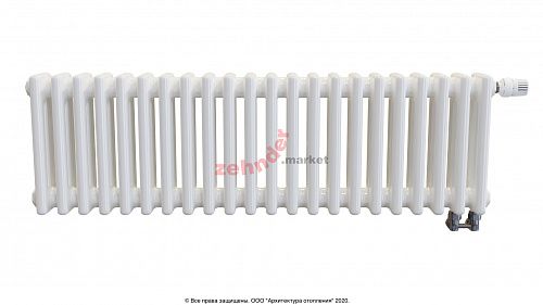 Радиатор Zehnder Charleston Completto CH 3030/22 V001 ½ RAL 9016