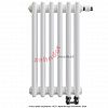Радиатор Zehnder Charleston Completto 3050/06 V001 1/2 RAL 9016 нижнее подключение (с кронштейнами CVD1+BH)