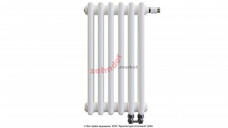 Радиатор Zehnder Charleston Completto 3050/06 V001 1/2 RAL 9016 нижнее подключение (с кронштейнами CVD1+BH)