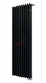 Вертикальный радиатор Zehnder Charleston Completto 3180/10 V001 1/2 RAL 9217 matt Чёрный нижнее подключение