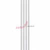 Вертикальный радиатор Zehnder Charleston Completto 2180/04 V001 1/2 RAL 9016 нижнее подключение (с кронштейнами CVD1+BH)
