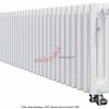 Радиатор Zehnder Charleston Completto 3037/28 V001 1/2 RAL 9016 нижнее подключение
