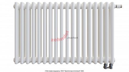 Радиатор Zehnder Charleston Completto 3050/18 V001 1/2 RAL 9016 нижнее подключение (с кронштейнами CVD1+BH)