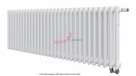 Радиатор Zehnder Charleston Completto CH 3050/30 V001 ½ RAL 9016
