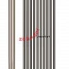 Вертикальный радиатор Zehnder Charleston 2180/10 V001 1/2 Technoline 0325 TL нижнее подключение (с кронштейнами CVD1+BH)