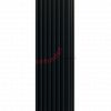 Вертикальный радиатор Zehnder Charleston Completto 3180/08 V001 1/2 RAL 9217 matt Чёрный нижнее подключение