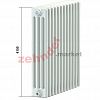 Радиатор Zehnder Charleston CH 4150/41 1270 ¾ RAL 9016