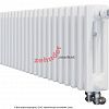 Радиатор Zehnder Charleston Completto 3030/22 V001 1/2 RAL 9016 нижнее подключение (с кронштейнами CVD1+BH)
