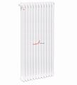 Вертикальный радиатор Zehnder Charleston Completto 3180/12 V001 1/2 RAL 9016 нижнее подключение (с кронштейнами CVD1+BH)