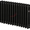 Радиатор Zehnder Charleston 3057/14 1270 3/4 RAL 9217 matt Чёрный боковое подключение