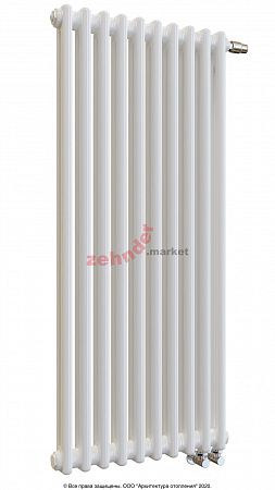 Радиатор Zehnder Charleston Completto 2110/10 V001 1/2 RAL 9016 нижнее подключение