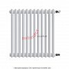 Радиатор Zehnder Charleston CH 2056/12 1270 ¾ RAL 9016