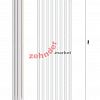 Вертикальный радиатор Zehnder Charleston Completto 2200/10 V001 1/2 RAL 9016 нижнее подключение (с кронштейнами CVD1+BH)