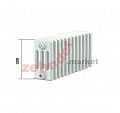 Радиатор Zehnder Charleston CH 4030/36 1270 ¾ RAL 9016