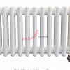 Радиатор Zehnder Charleston Completto 3030/14 V001 1/2 RAL 9016 нижнее подключение (с кронштейнами CVD1+BH)