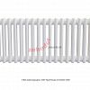 Радиатор Zehnder Charleston Completto 2035/24 V001 1/2 RAL 9016 нижнее подключение
