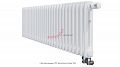 Радиатор Zehnder Charleston Completto 2035/28 V001 1/2 RAL 9016 нижнее подключение