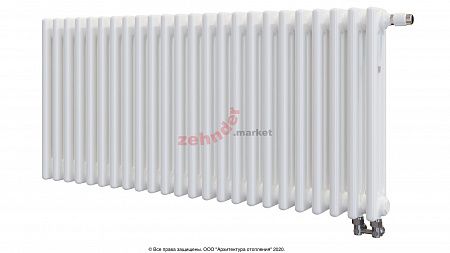 Радиатор Zehnder Charleston Completto CH 3050/24 V001 ½ RAL 9016