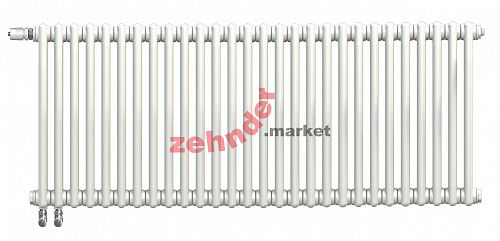 Радиатор Zehnder Charleston Completto 2056/28 V001 1/2 RAL 9016 нижнее подключение