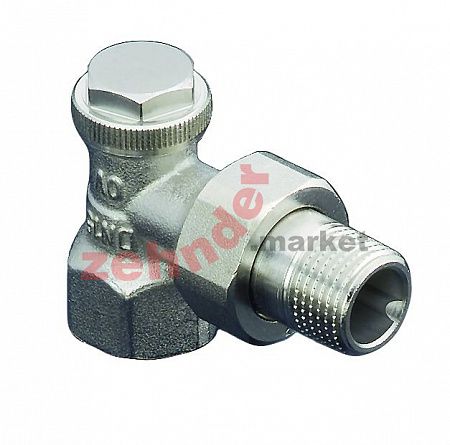 1090363 Вентиль на обратную подводку Oventrop Combi 3 Ду20, 3/4", PN10, угловой